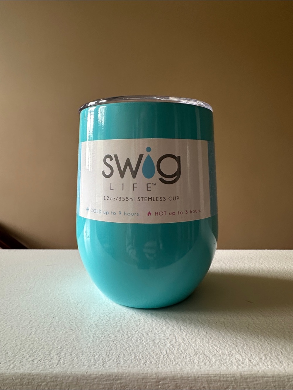Swig Life Teal Stemless Tumbler - 12oz